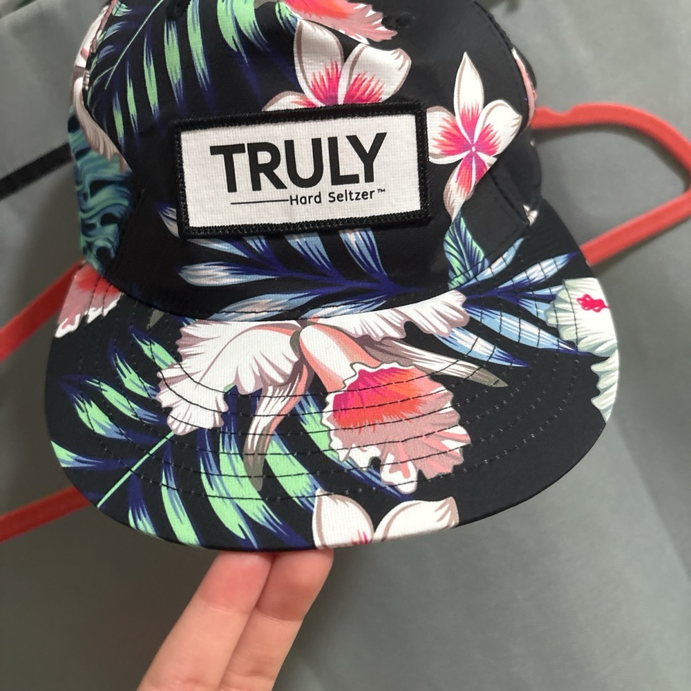 Truly Tropical Floral Cap